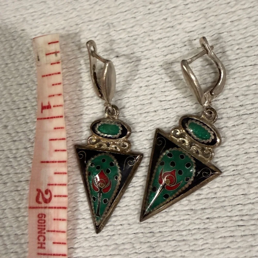925 Sterling Silver Earrings - Picture 4 of 7